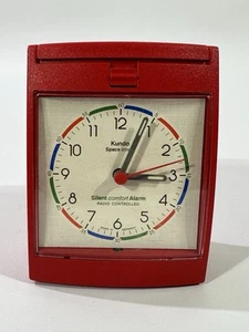 Kundo Space Timer Radio Wecker Controlled Silent Comfort Alarm Clock Rot RAR HL9 - Bild 1 von 9