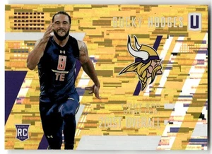 Bucky Hodges 2017 Panini Unparalleled Yellow #212 SN,RC Minnesota Vikings - Imagen 1 de 2