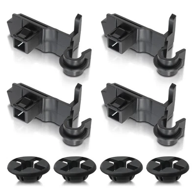 4 set Hood Prop Rod Clamp Clip Bracket Fastener for Toyota Corolla 53452-02060 - Image 1 of 4