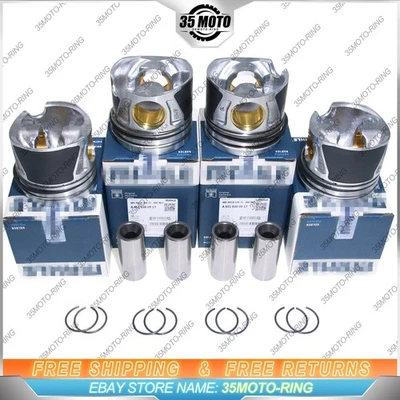 Комплект из 4 поршней STD для Mercedes-Benz W205 C220 W204 CDI Sprinter Vito OM651 2,1 л - Изображение 1 из 4