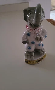 Vintage Jim Beam Whisky Dekanter Balken Trophäe Elefant Clown Republikaner - Bild 1 von 6