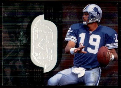 1998 SPX Finite /7600 #30 Scott Mitchell Detroit Lions - Image 1 of 2