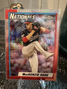 2025 Topps update MacKenzie Gore 90 Topps Mojo refractor U90C36 - Picture 1 of 2