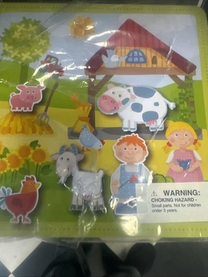 HABA Peter And Pauline FarmMagnetic Game Box - 122 Magnet Pieces Complete - Image 1 of 2