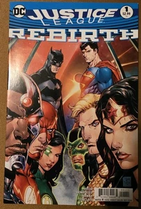 Justice League: Rebirth #1 (2016) Direct Edition  - Picture 1 of 10