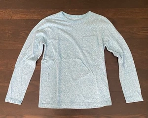 Crewcuts Boys 10 Long Sleeve Pocket Shirt Blue - Picture 1 of 4