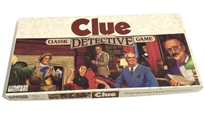 VINTAGE Clue COMPLETE Parker Brothers 1986 Classic Detective Board Game - Picture 1 of 5