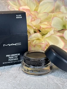 MAC Pro Longwear Paint Pot Cream Eye Shadow Liner ~ BLACK MIRROR ~ FS NIB FreeSh - Picture 1 of 1
