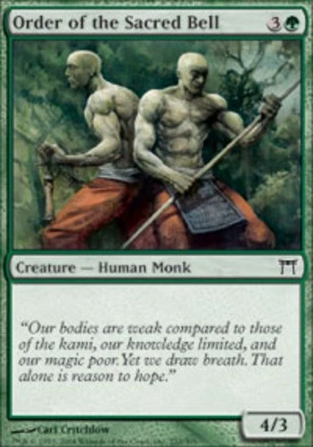 Order of the Sacred Bell - Champions of Kamigawa #232/306 MTG Magic The Gatherin - Image 1 of 1