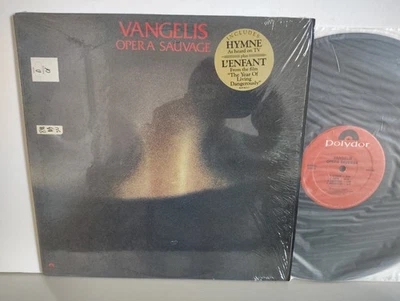 VANGELIS - "OPERA SAUVAGE" / SHRINK w/ HYPE STICKER! / POLYDOR RECORDS 1979 - Image 1 of 4