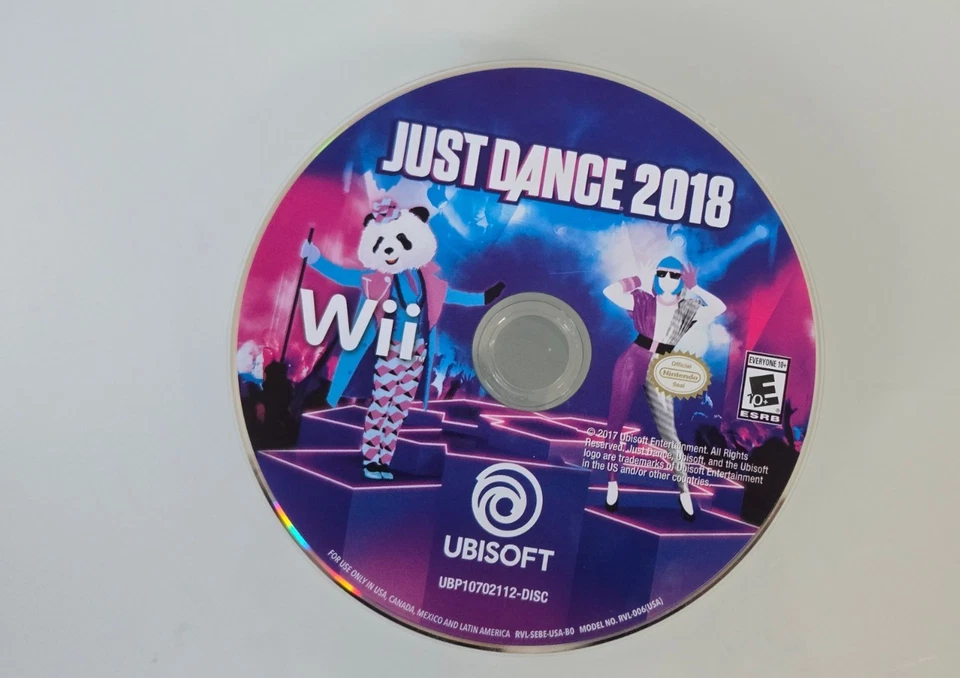 Just Dance 2018 (Nintendo Wii) SOLO DISCO Foto 1 de 1