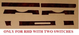 HOLZSATZ ARMATURENBRETT R107 NUR FÜR  RECHTSLENKER RHD - Picture 1 of 3