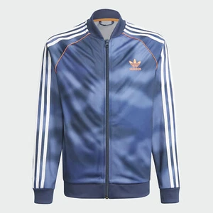 adidas Originals Allover Camo Print SST Track Jacket Kids' - Picture 1 of 3