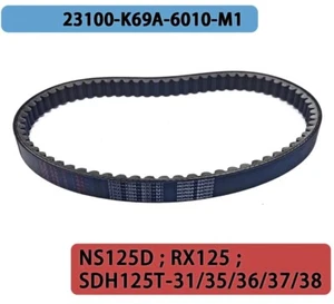 Drive Belt 23100-K69A-6010-M1 For Honda NS125D RX125 SDH125T-31/35/36/37/38 - Picture 1 of 9