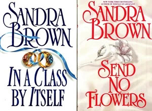 Sandra Brown In a Class By Itself / Send No Flowers Hardcover - Picture 1 of 1