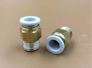 Z 5PCS NEW STNC Threaded straight quick connector YPC10-02 - Picture 1 of 2