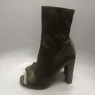Steve Madden 'King' Olive Women's Ankle Booties Size 8 SM573 *NO BOX*