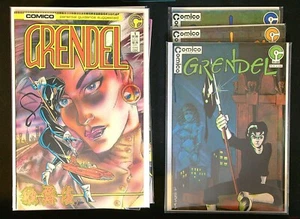 Lotto Comico Completo Grendel Volume 1 e Volume 2 - Spedizione Gratuita - Matt Wagner - Foto 1 di 10