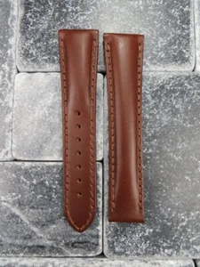 Cinturino orologio OMEGA 18mm pelle di vitello marrone deployante cinturino marrone Speedmaster x1 - Foto 1 di 6