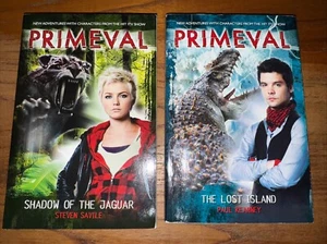 Lot of 2 Primeval Books (The Lost Island, Shadow of the Jaguar) Paperback - Picture 1 of 6