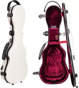 Crossrock Soprano Ukulele Case, Fits Up to 21 Inches | 100% Fiberglass Hardshell - Picture 1 of 24