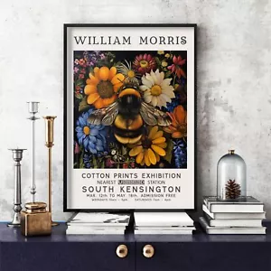 Stampa William Morris, poster mostra William Morris bee (4a) - Foto 1 di 8