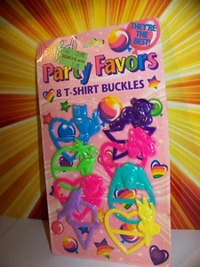 Vintage Lisa Frank T-Shirt Buckles 80s Retro Rad Rare SHIPS IN A BOX - Picture 1 of 3