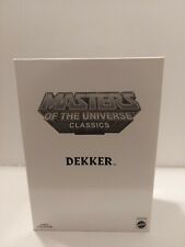 Masters of the Universe Classics Club Eternia Dekker Exclusive. MIB.