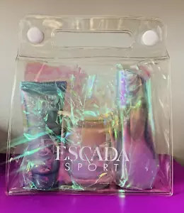 Escada Sport Feeling Free Discover Kit Gift Set_EDT 15ml spray + Candle + Lotion - Picture 1 of 5