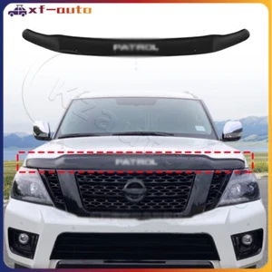 Front Bumper Protector Bonnet Protector Fits For Nissan Patrol Y62 2012-2019 - Picture 1 of 5