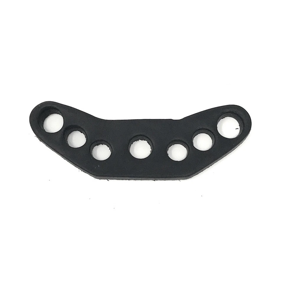 Leather Yoke Bracket Mount for 550 Paracord Bow Wrist Sling Black NO Grommet - Image 1 of 1