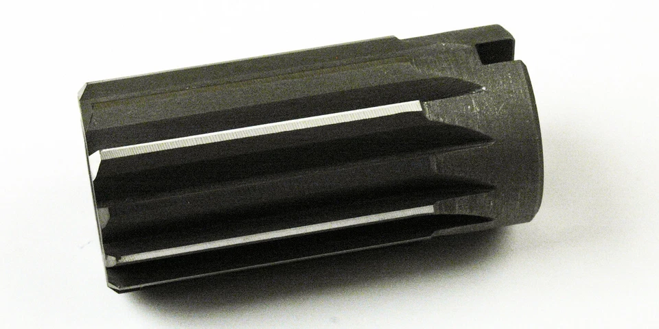 1-47/64 (MIKES 1.7340) SHEL LREAMER HSS 12 STR. FL. USES #8 ARBOR. (A-2-7-2-3) - Image 1 of 1