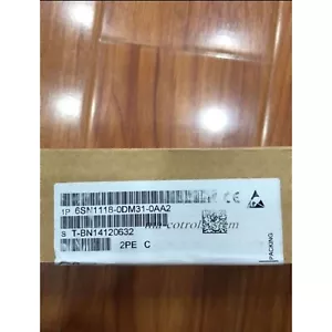 New Siemens 6SN1118-0DM31-0AA2 SIMODRIVE 611 DIGITAL 6SN1 118-0DM31-0AA2 - Bild 1 von 2