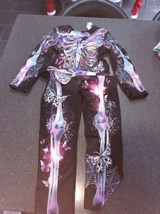 Girls SKELETON outfit 5-6 - Picture 1 of 2