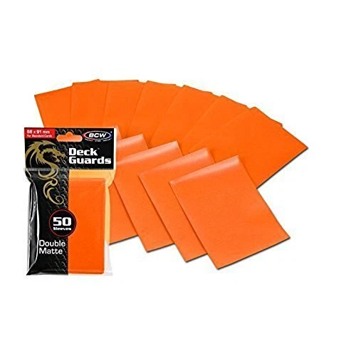 BCW Deck Guard - Double Matte - Orange - Bild 1 von 1