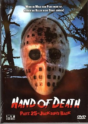 Hand of Death Part 25 , Jackson's back , small Hardbox , uncut , Region 2 , new - Image 1 of 3