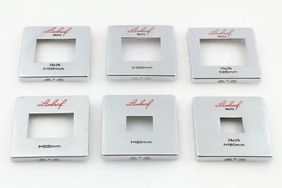 [Near MINT] Linhof Technika Viewfinder Mask 65mm 100mm 105mm 180mm from JAPAN - Image 1 of 4