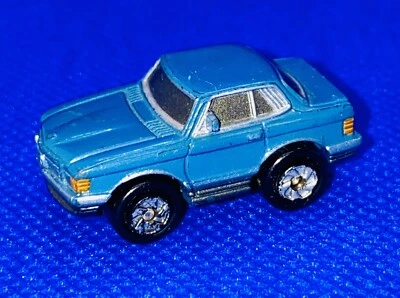 Vintage Micro Machines Mercedes Benz 450SLC Blue 1986 Galoob - Image 1 of 4