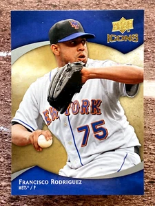 2009 Upper Deck Icons Francisco Rodriguez #40 New York Mets - Bild 1 von 2