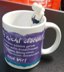 Diddl Tasse mit Figur - Kaffeebecher - Kinderbecher - Motiv: Bitte nicht stören! - Bild 1 von 5