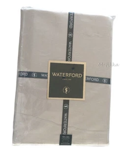 Waterford Luxury Tablecloth 70x84 Gray Hanukkah Menorah Star Feastival of Lights - Picture 1 of 10