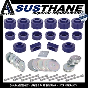 Front & Rear Body Cab Mount Bushing Kit 64 pc in PU For Lincoln Ford F-150 F-250 - Picture 1 of 12