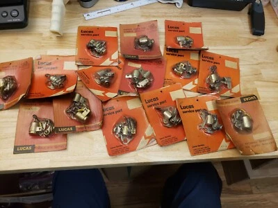 NOS Lucas Ignition Points Condenser Kit  tune up Mazda Mitsubishi Japan lot - Image 1 of 4