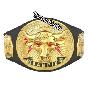 New The Rock Brahma Bull Replica Championship Title Belt A+ - Picture 1 of 6