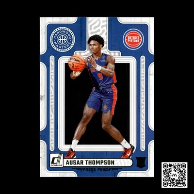 2023-24 Donruss #2 Ausar Thompson Hardwood Masters Press Proof - Image 1 of 2