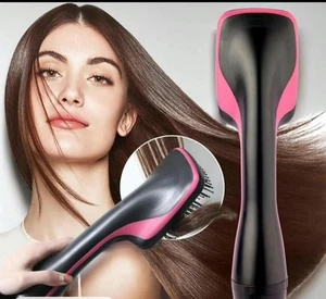 3in1 Corded Drying Detangling Straightening Hair Brush Blow Dryer Free Shipping - Picture 1 of 4