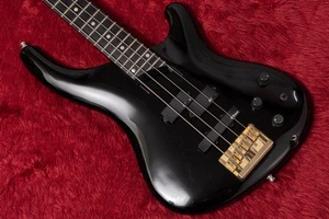 Greco PXB-80 BLK 1989 3.760kg Electric Bass Guitar W/Gig Bag Shipping From Japan - Picture 1 of 9