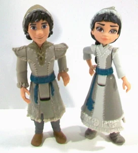 Lote de mini figuras muñeca Disney Frozen II 4", Ryder, Honeymaren, Ultimate Collection - Imagen 1 de 3