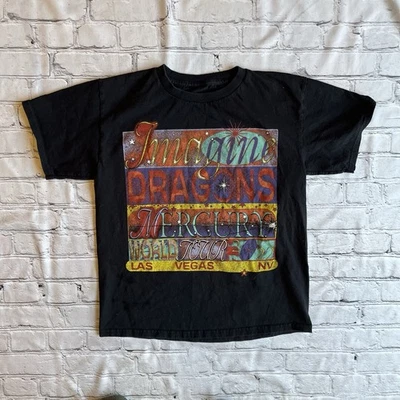 Camiseta Imagine Dragons Mercury Tour 2020 Youth grande banda manga curta pop - Imagem 1 de 4