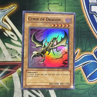 Yugioh! Curse of Dragon LOB-066 Super Rare Unlimited NM - Image 1 of 2